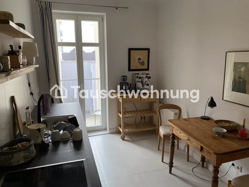Tauschwohnung: Schöne helle 1-Zimmer Wohnung in Mitte für 2+Z Prenzlberg — photo 1